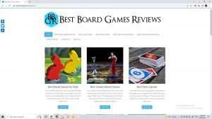 boardgame website